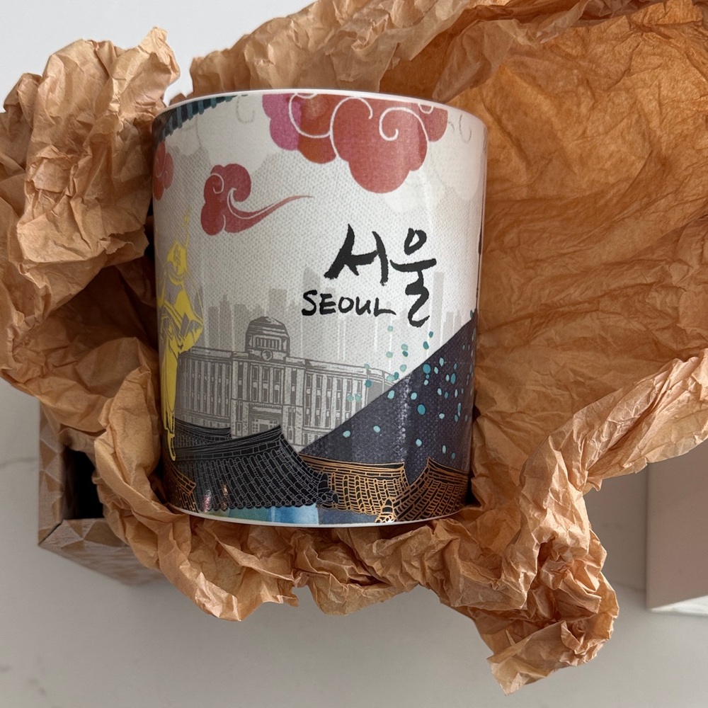 Seoul Themed Starbucks Mug NEW